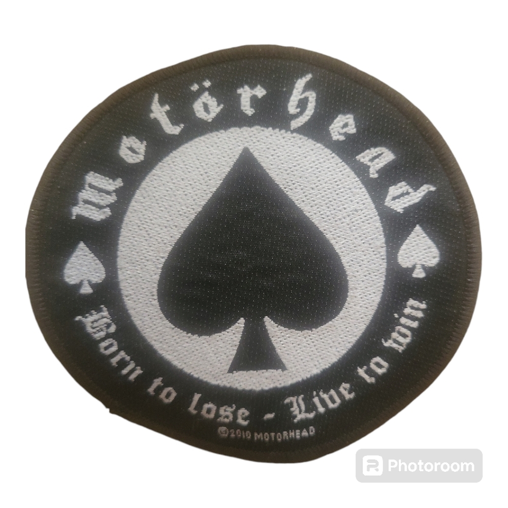 MOTORHEAD Ace of Spades Metal Rock Patch